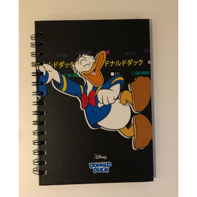 Donald Duck notitieboek (zwart)